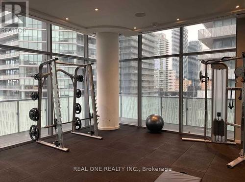 912 - 50 Charles Street E, Toronto, ON - Indoor Photo Showing Gym Room