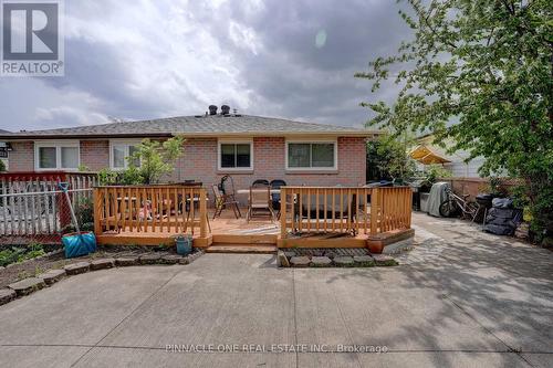 7655 Anaka Drive, Mississauga (Malton), ON - Outdoor With Deck Patio Veranda