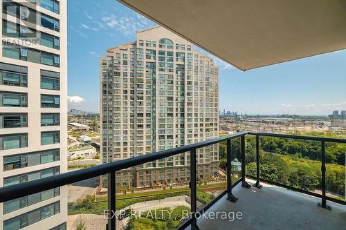 1108 - 30 Samuel Wood Way, Toronto (Islington-City Centre West), ON - Outdoor With Balcony With View With Exterior