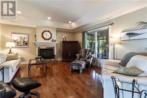 11 Lefay Court, Moncton, NB - Indoor Photo Showing Living Room With Fireplace