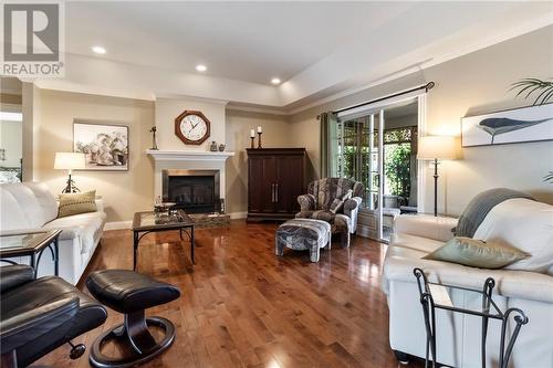 11 Lefay Court, Moncton, NB - Indoor Photo Showing Living Room With Fireplace