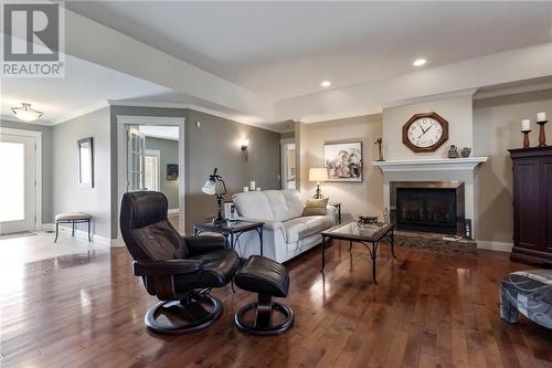 11 Lefay Court, Moncton, NB - Indoor Photo Showing Living Room With Fireplace