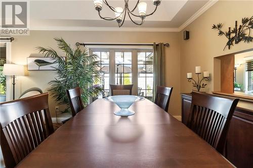 11 Lefay Court, Moncton, NB - Indoor Photo Showing Dining Room