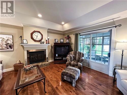 11 Lefay Court, Moncton, NB - Indoor Photo Showing Living Room With Fireplace