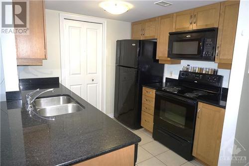 314 Central Park Drive Unit#702, Ottawa, ON - Indoor Photo Showing Kitchen With Double Sink