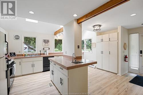 1359 Front Road South, Amherstburg, ON - Indoor Photo Showing Kitchen With Double Sink