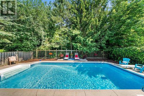 48 Lanewood Drive, Aurora (Hills Of St Andrew), ON - Outdoor With In Ground Pool With Backyard