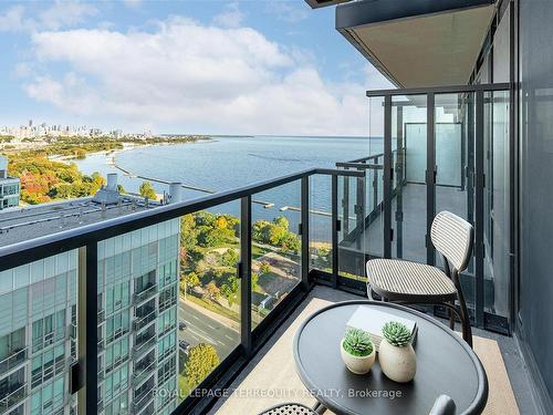 2803-1926 Lake Shore Blvd W, Toronto, ON - Outdoor With Body Of Water With Balcony With View With Exterior