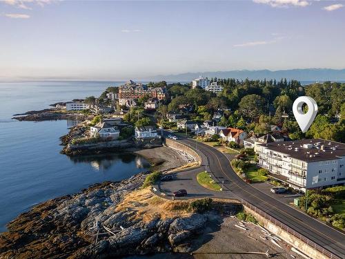 205-1270 Beach Dr, Oak Bay, BC - Outdoor With Body Of Water With View