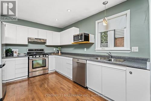 50 Leeson Street N, East Luther Grand Valley (Grand Valley), ON - Indoor Photo Showing Kitchen With Double Sink