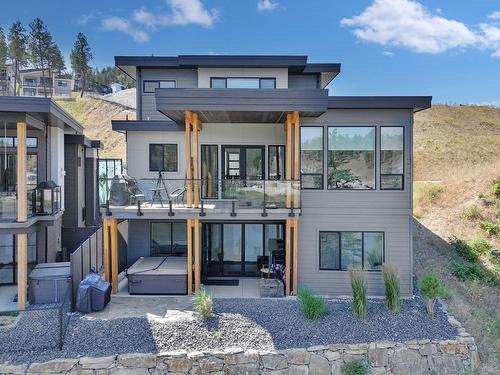 1888 Northern Flicker Court, Kelowna, BC - Outdoor With Deck Patio Veranda With Facade