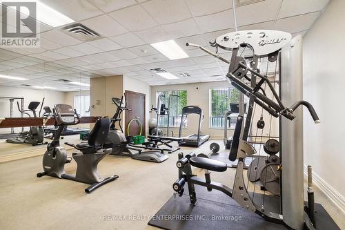 316 - 51 Baffin Court, Richmond Hill (Langstaff), ON - Indoor Photo Showing Gym Room