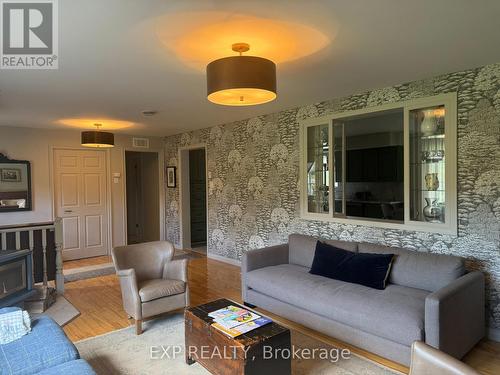 2494 Salem Road, Prince Edward County (Hillier), ON - Indoor Photo Showing Living Room With Fireplace