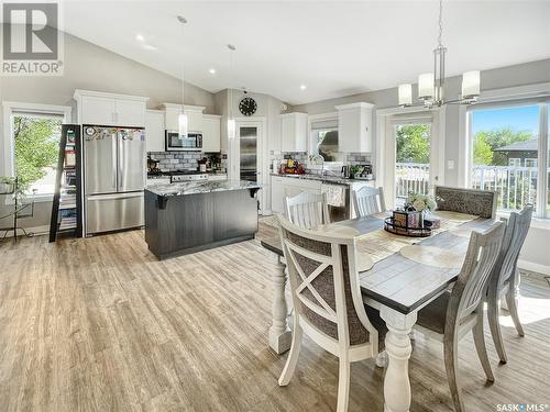 13 Macdonnell Court, Battleford, SK - Indoor Photo Showing Dining Room