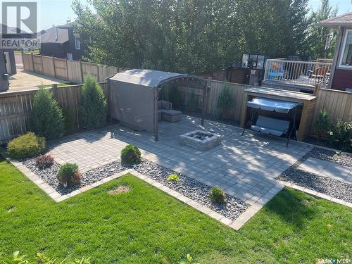 13 Macdonnell Court, Battleford, SK - Outdoor With Deck Patio Veranda With Backyard