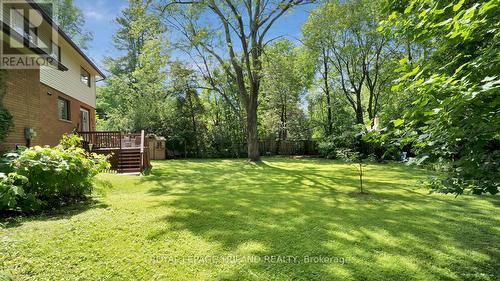 Large rear yard approx 140' wide at widest point - 24 Longbow Place, London, ON - Outdoor