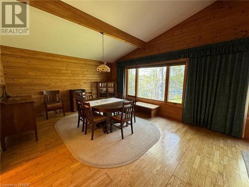 410A Niagara Road, Nipissing, ON - Indoor Photo Showing Dining Room