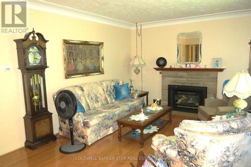 Living room - 36 St Andrew Street, Aylmer (Ay), ON - Indoor Photo Showing Living Room With Fireplace