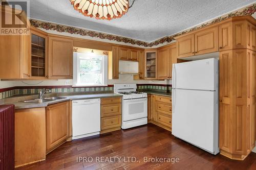 54 Canal Street, St. Catharines, ON - Indoor Photo Showing Kitchen With Double Sink