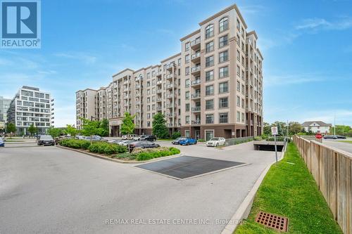 728 - 2490 Old Bronte Road, Oakville (Palermo West), ON - Outdoor With Balcony With Facade