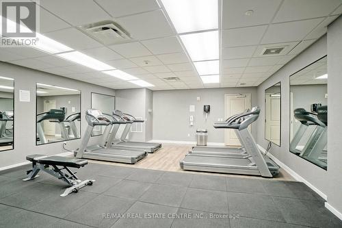 728 - 2490 Old Bronte Road, Oakville (Palermo West), ON - Indoor Photo Showing Gym Room