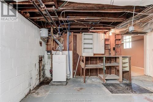 67 Dennie Street, Sudbury Remote Area, ON - Indoor Photo Showing Basement