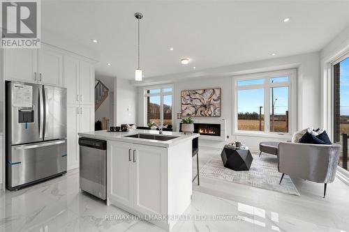 77 Schmeltzer Crescent, Richmond Hill, ON - Indoor Photo Showing Kitchen With Upgraded Kitchen