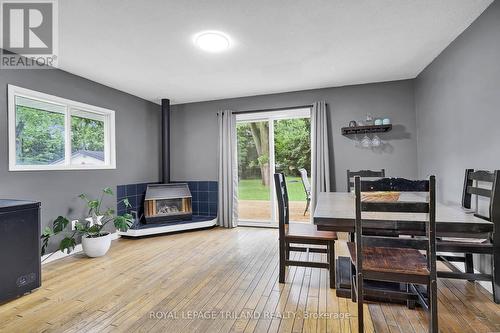 1447 Adelaide Street N, London, ON - Indoor Photo Showing Dining Room With Fireplace