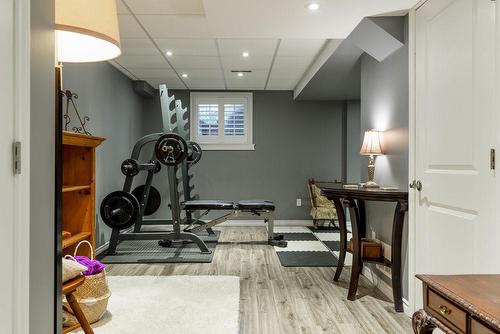 89 Nisbet Boulevard, Hamilton, ON - Indoor Photo Showing Gym Room