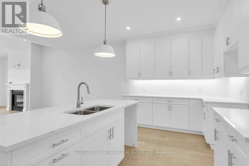 69 Seymour Street W, Centre Hastings, ON - Indoor Photo Showing Kitchen With Double Sink With Upgraded Kitchen