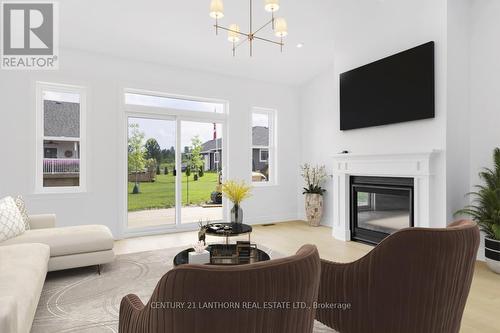 69 Seymour Street W, Centre Hastings, ON - Indoor Photo Showing Living Room With Fireplace