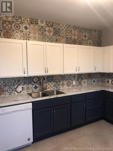 43-45 Clarendon Street, Saint John, NB - Indoor Photo Showing Kitchen With Double Sink