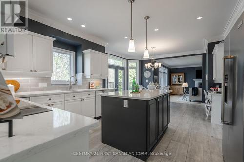 66 Valleyview Crescent, Thames Centre (Dorchester), ON - Indoor Photo Showing Kitchen With Upgraded Kitchen