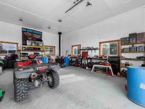 8510 Tranquille Criss Crk Road, Kamloops, BC - Indoor Photo Showing Garage