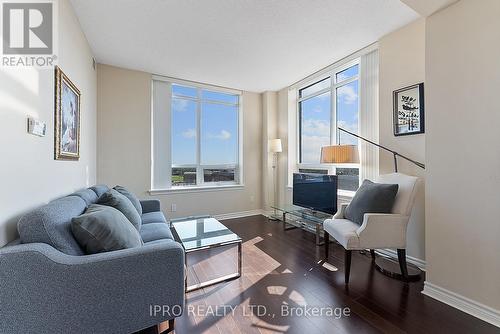 1111 - 2391 Central Park Drive, Oakville (Uptown Core), ON - Indoor Photo Showing Living Room