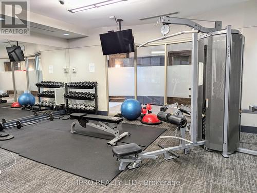 1111 - 2391 Central Park Drive, Oakville (Uptown Core), ON - Indoor Photo Showing Gym Room