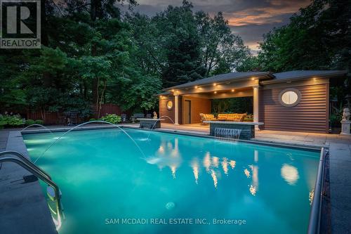 1180 Birchview Drive, Mississauga (Lorne Park), ON - Outdoor With In Ground Pool