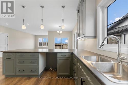 8 Bamagillia Street, Whitewater Region, ON - Indoor Photo Showing Kitchen With Double Sink