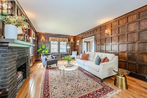 2 Ardmay Crescent, Guelph (Central East), ON - Indoor Photo Showing Living Room With Fireplace