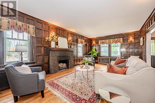 2 Ardmay Crescent, Guelph (Central East), ON - Indoor Photo Showing Living Room With Fireplace