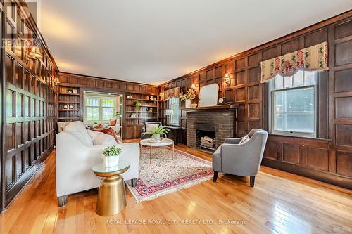 2 Ardmay Crescent, Guelph (Central East), ON - Indoor Photo Showing Living Room With Fireplace