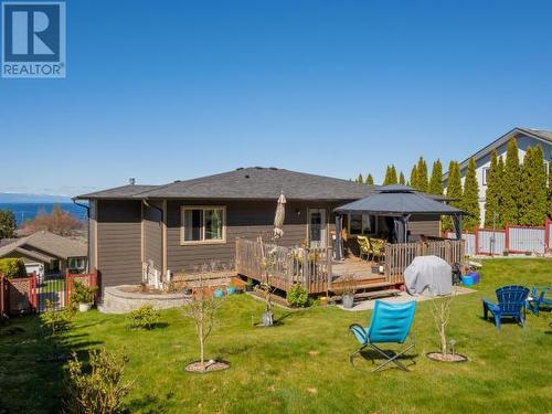 3806 Trail Place, Powell River, BC - Outdoor With Deck Patio Veranda