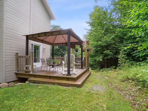 Backyard - 20 Ch. Des Tournesols, Sainte-Anne-Des-Lacs, QC - Outdoor With Deck Patio Veranda