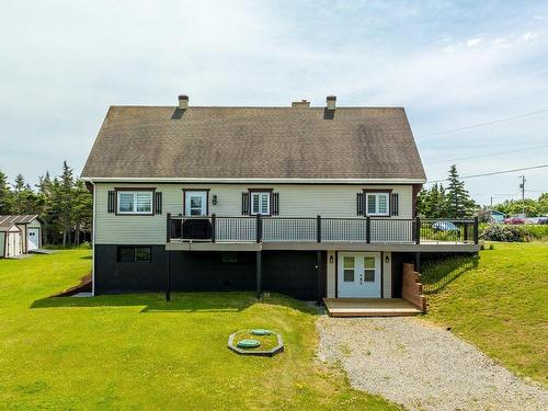 Back facade - 263 Ch. De La Martinique, Les Îles-De-La-Madeleine, QC - Outdoor With Deck Patio Veranda