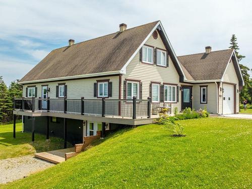 Back facade - 263 Ch. De La Martinique, Les Îles-De-La-Madeleine, QC - Outdoor With Deck Patio Veranda