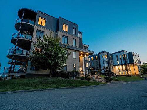 Aerial photo - 2302-120 Rue De Candiac, Sherbrooke (Les Nations), QC - Outdoor With Balcony With Facade