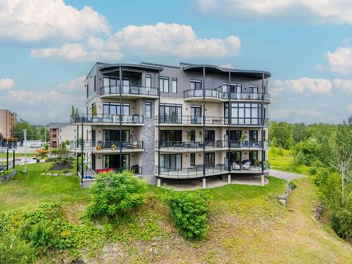 Back facade - 2302-120 Rue De Candiac, Sherbrooke (Les Nations), QC - Outdoor With Balcony