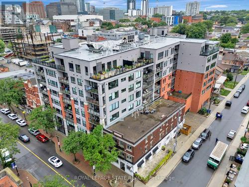 510 - 181 James Street N, Hamilton (Strathcona), ON - Outdoor With Balcony With View