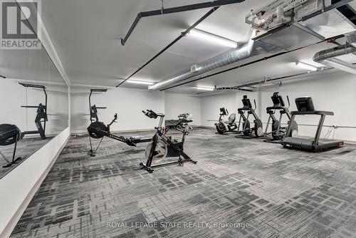 510 - 181 James Street N, Hamilton (Strathcona), ON - Indoor Photo Showing Gym Room