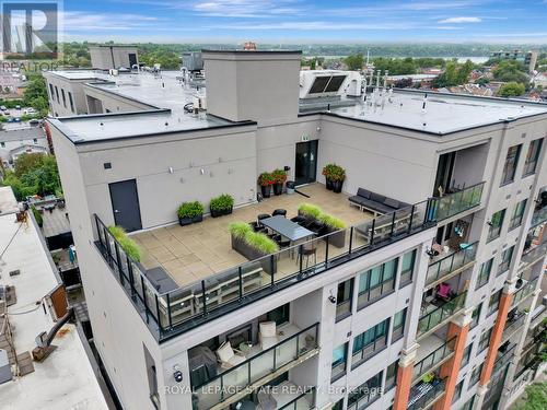 510 - 181 James Street N, Hamilton (Strathcona), ON - Outdoor With Balcony With View